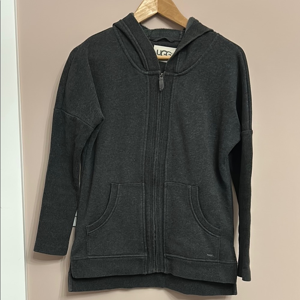 UGG womens XS Charcoal fleece Hoodie
